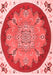 Medallion Red Traditional Area Rugs