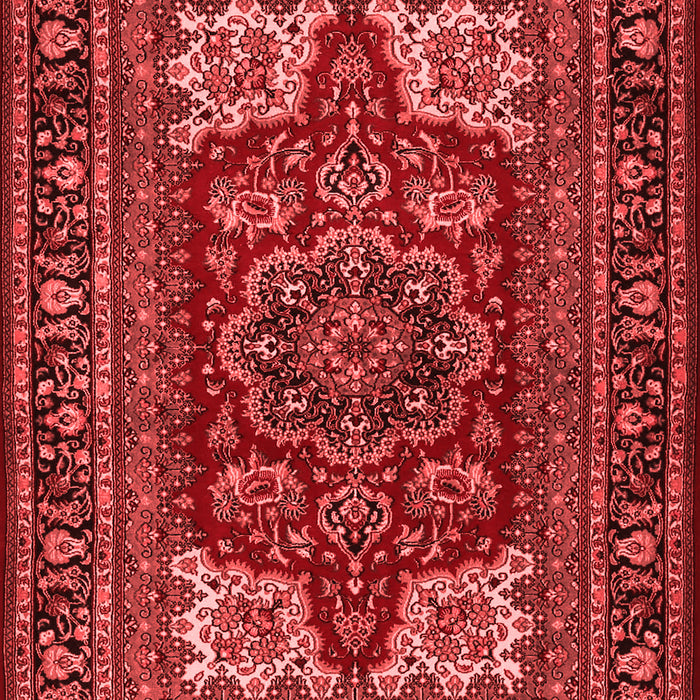 Medallion Red Traditional Area Rugs
