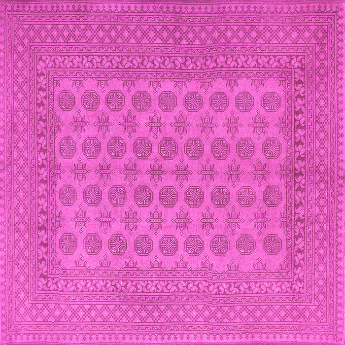 Square Persian Pink Traditional Rug, tr1697pnk