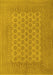 Machine Washable Persian Yellow Traditional Rug, wshtr1697yw