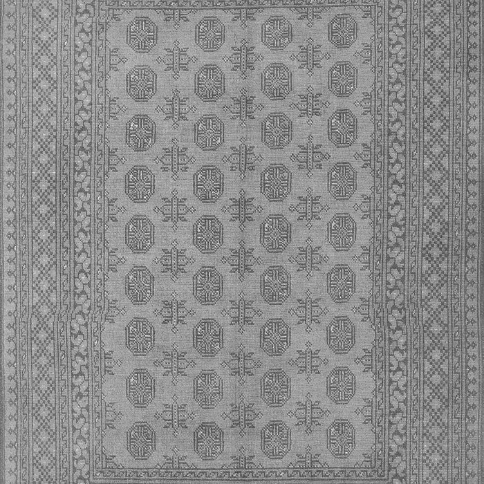 Serging Thickness of Machine Washable Persian Gray Traditional Rug, wshtr1697gry