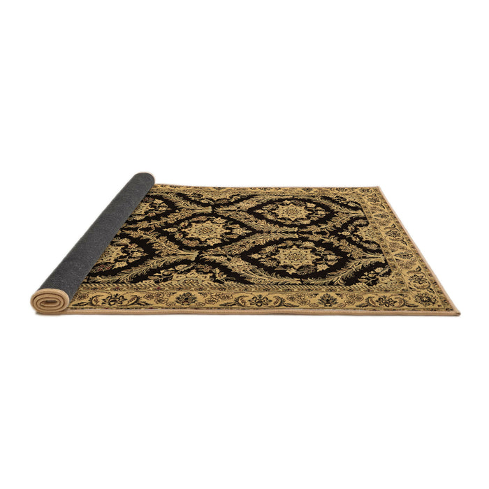 Sideview of Persian Brown Traditional Rug, tr1698brn