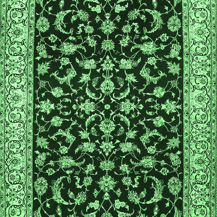 Persian Emerald Green Traditional Rug, tr1699emgrn