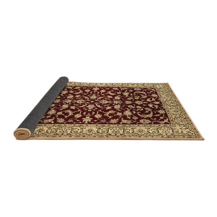 Sideview of Persian Brown Traditional Rug, tr1699brn