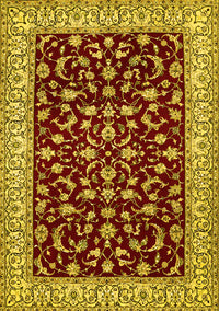 Persian Yellow Traditional Rug, tr1699yw