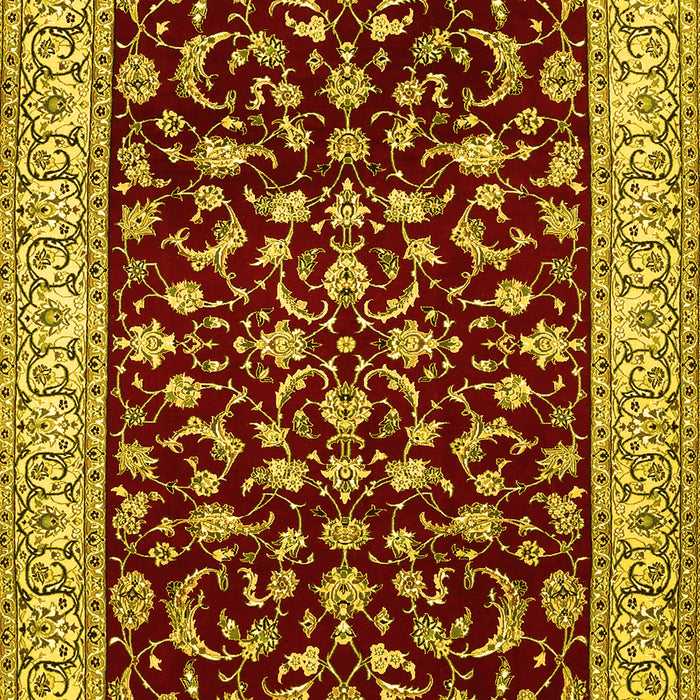 Persian Yellow Traditional Rug, tr1699yw