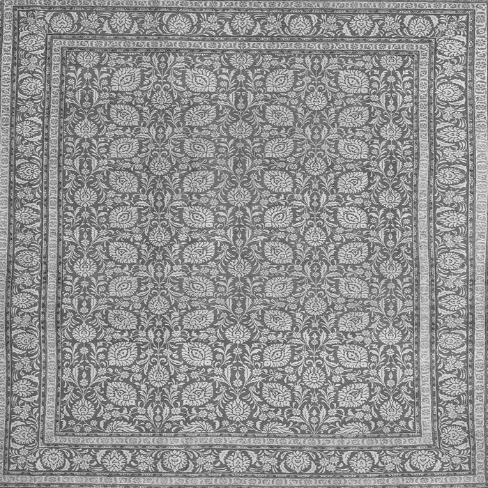 Serging Thickness of Persian Gray Traditional Rug, tr169gry