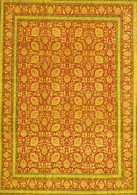 Persian Yellow Traditional Rug, tr169yw