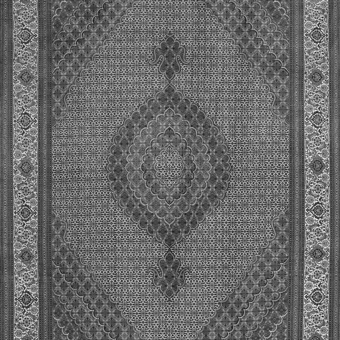 Medallion Gray Traditional Rug, tr16gry