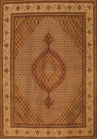 Medallion Orange Traditional Rug, tr16org