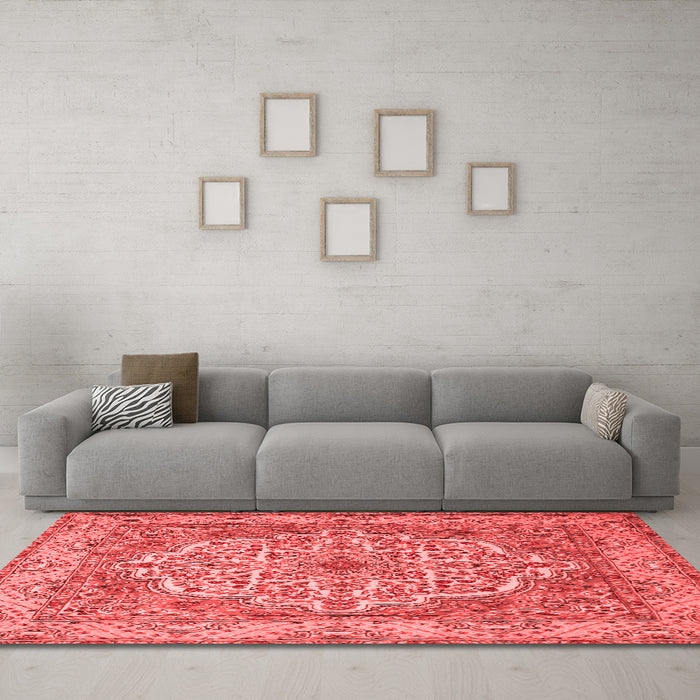 Traditional Red Washable Rugs