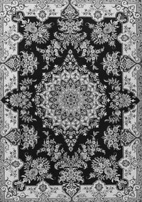 Medallion Gray Traditional Rug, tr1701gry