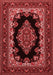 Medallion Red Traditional Area Rugs