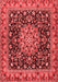 Medallion Red Traditional Area Rugs