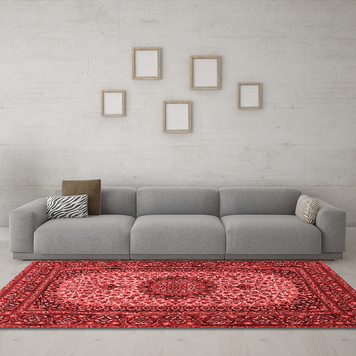 Traditional Red Washable Rugs