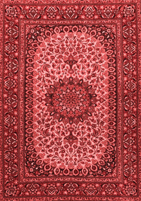 Medallion Red Traditional Rug, tr1707red