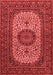 Medallion Red Traditional Area Rugs