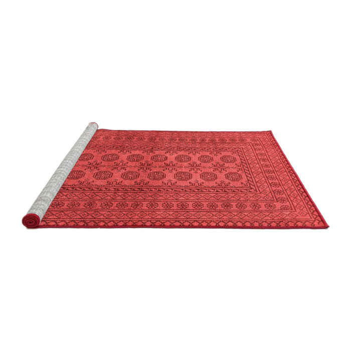 Country Red Washable Rugs