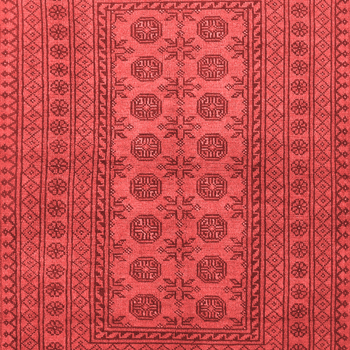 Machine Washable Southwestern Red Country Rug, wshtr1708red