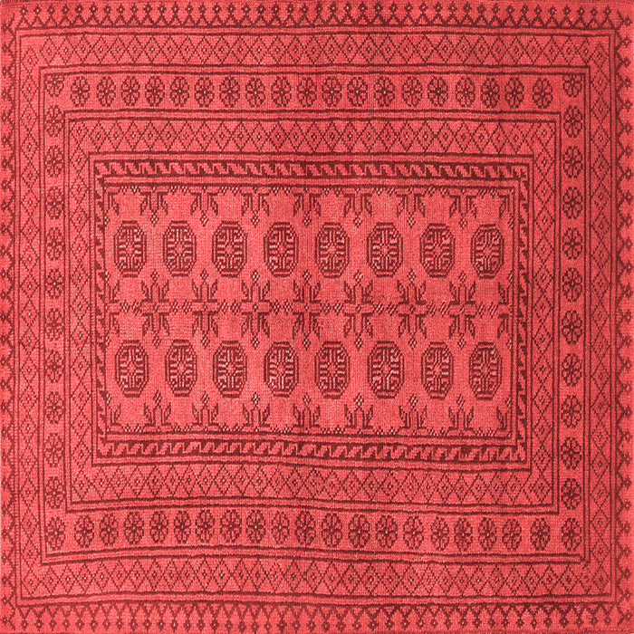 Machine Washable Southwestern Red Country Rug, wshtr1708red