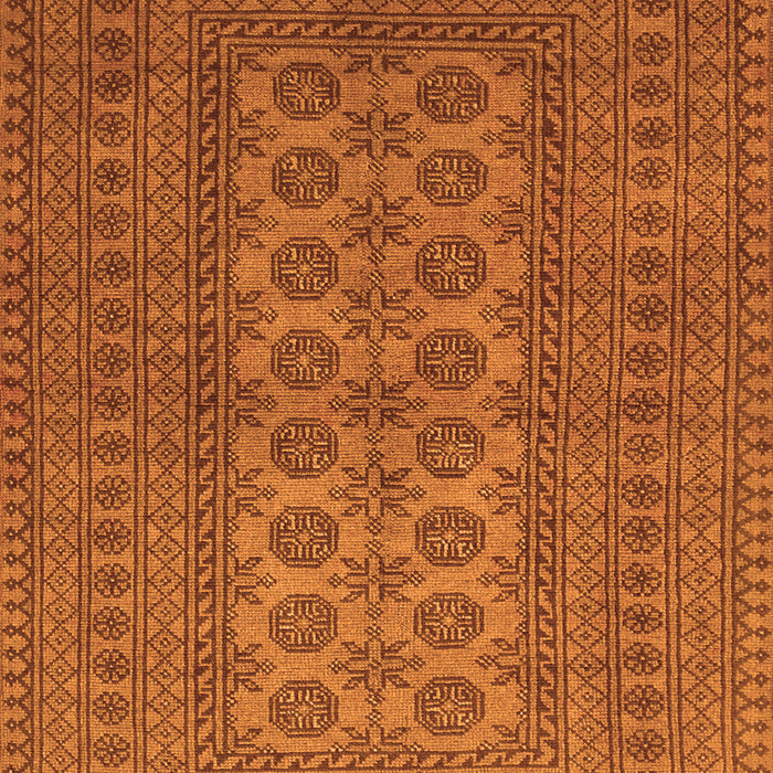 Southwestern Orange Country Rug, tr1708org
