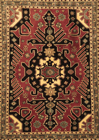 Persian Brown Traditional Rug, tr1709brn