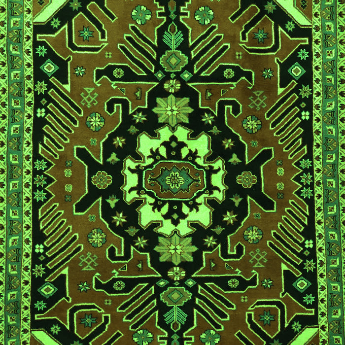Persian Green Traditional Rug, tr1709grn