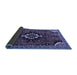 Sideview of Persian Blue Traditional Rug, tr1709blu