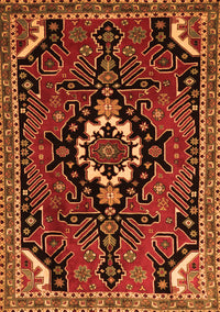 Persian Orange Traditional Rug, tr1709org