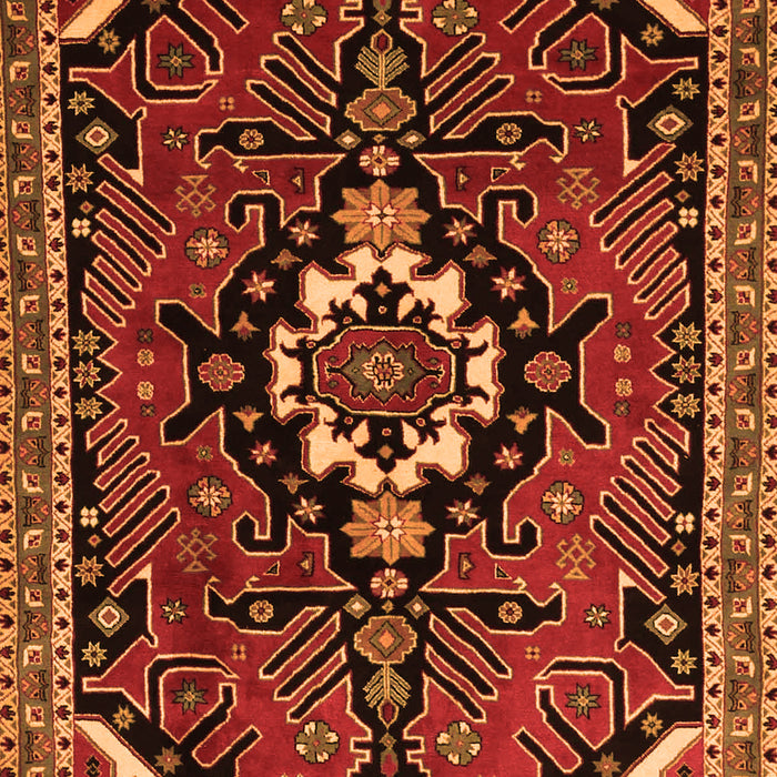 Persian Orange Traditional Rug, tr1709org