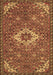 Machine Washable Persian Brown Traditional Rug, wshtr170brn