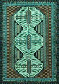 Persian Turquoise Traditional Rug, tr1710turq