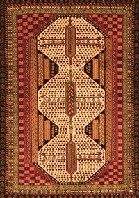 Persian Orange Traditional Rug, tr1710org