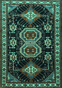 Persian Turquoise Traditional Rug, tr1711turq