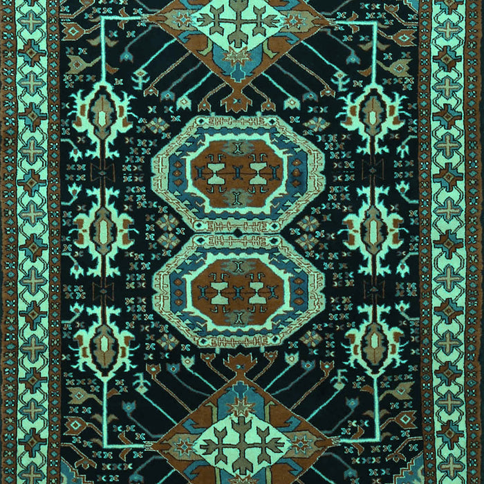 Persian Turquoise Traditional Rug, tr1711turq