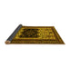 Sideview of Persian Yellow Traditional Rug, tr1712yw