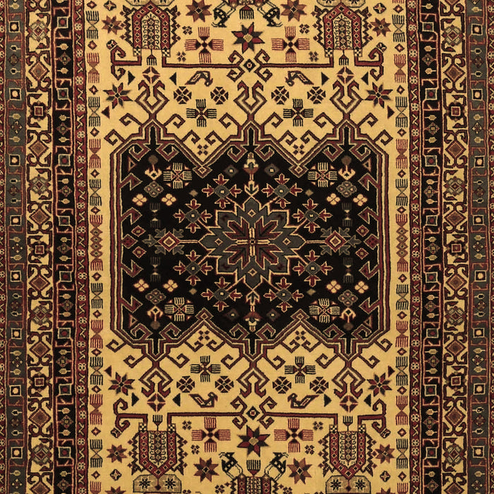 Machine Washable Persian Brown Traditional Rug, wshtr1712brn