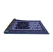 Sideview of Persian Blue Traditional Rug, tr1712blu