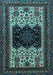 Machine Washable Persian Light Blue Traditional Rug, wshtr1712lblu