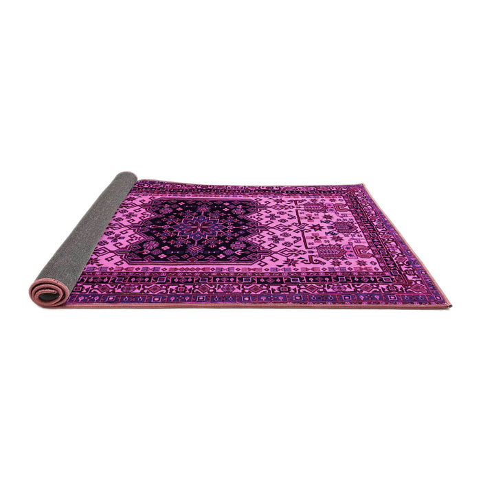 Sideview of Persian Pink Traditional Rug, tr1712pnk