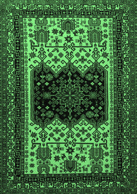 Persian Emerald Green Traditional Rug, tr1712emgrn