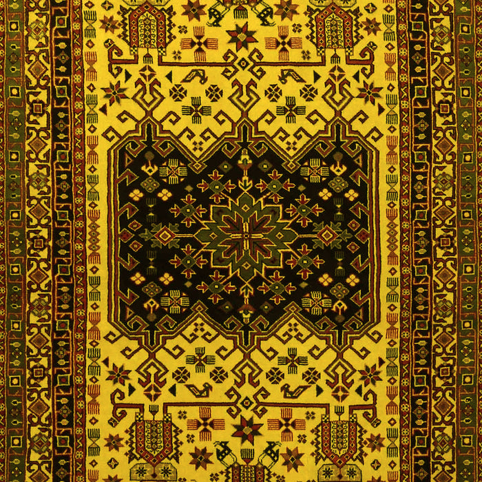 Persian Yellow Traditional Rug, tr1712yw