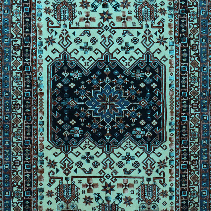 Persian Light Blue Traditional Rug, tr1712lblu