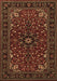 Persian Brown Traditional Rug, tr1713brn