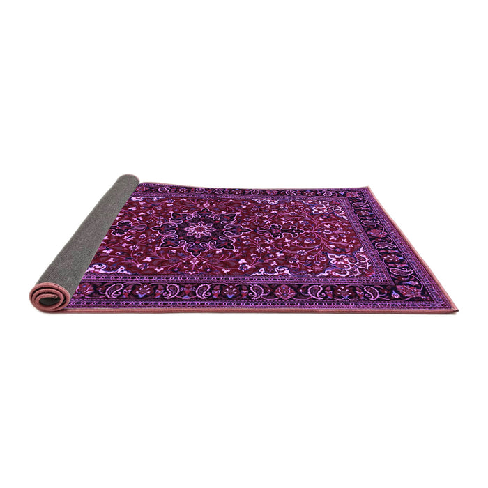 Sideview of Persian Purple Traditional Rug, tr1713pur