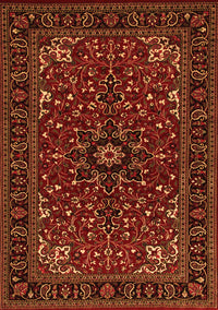 Persian Orange Traditional Rug, tr1713org