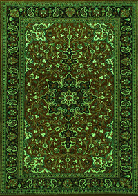 Persian Green Traditional Rug, tr1713grn