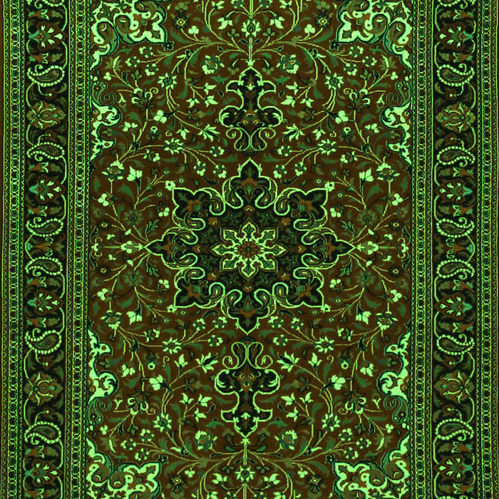 Persian Green Traditional Rug, tr1713grn