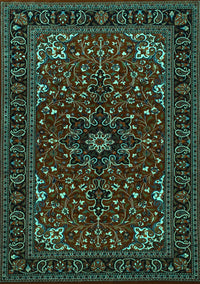 Persian Turquoise Traditional Rug, tr1713turq