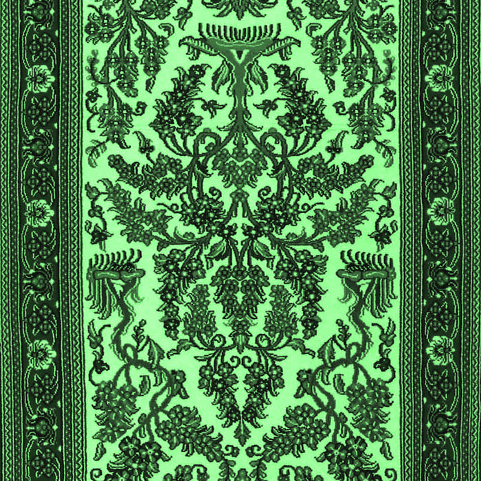 Persian Emerald Green Traditional Rug, tr1714emgrn